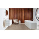Тумба с раковиной Duravit Happy D.2 Plus 80 белая, подвесная, с ящиками