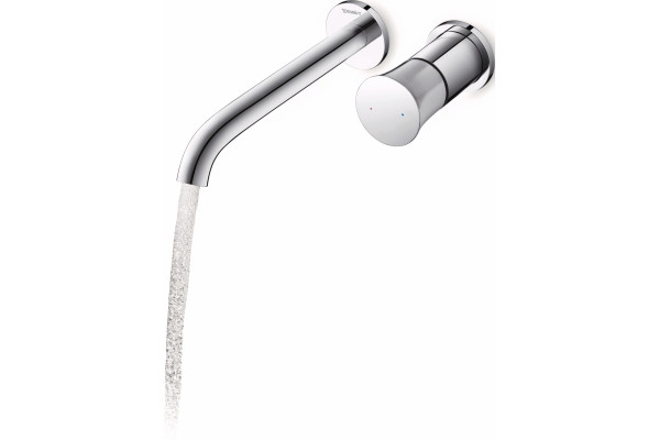 Смеситель Duravit White Tulip WT1070004010 для раковины, внешняя часть, однорычажный, хром