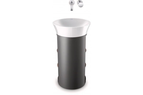 Смеситель Duravit White Tulip WT1070004010 для раковины, внешняя часть, однорычажный, хром