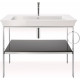 Смеситель Duravit White Tulip WT1020002010 для раковины однорычажный, хром