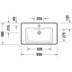 Раковина Duravit D-Neo 2367800000 прямоугольная, цвет белый