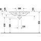 Раковина Duravit D-Neo 2367800000 прямоугольная, цвет белый