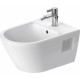 Биде подвесное Duravit D-Neo 2295150000 цвет белый, овальное, 37x54 см