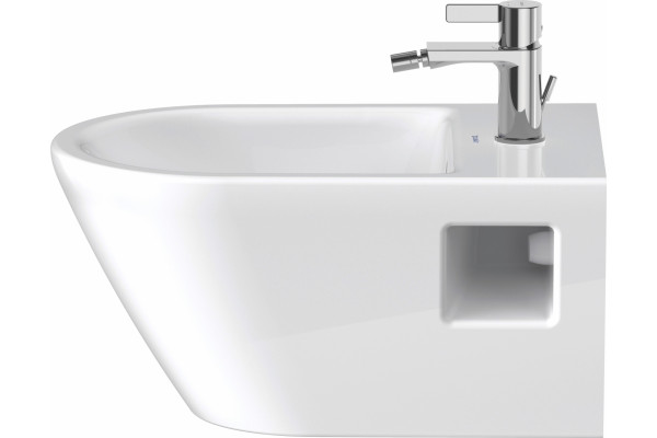 Биде подвесное Duravit D-Neo 2295150000 цвет белый, овальное, 37x54 см
