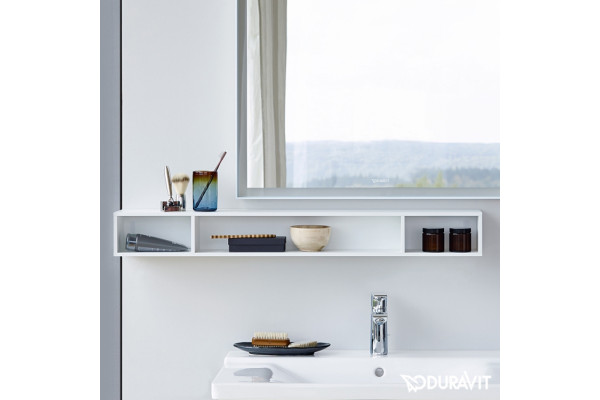 Полка Duravit L-Cube 80 белая глянцевая,  в стиле hi-tech