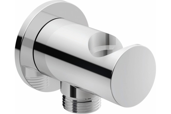 Шланговое подключение Duravit Universal UV0630007000 хром штанга 5 см,  в современном стиле