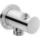 Шланговое подключение Duravit Universal UV0630007000 хром штанга 5 см,  в современном стиле