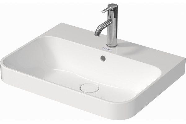 Раковина Duravit Happy D.2 Plus 2360600000 60 см прямоугольная, цвет белый