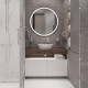 Мебель для ванной с раковиной Duravit Cape Cod 40: столешница 100, дуб карпентер, без отверстий + 2 тумбы 50, подвесная, матовая