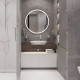 Мебель для ванной с раковиной Duravit Cape Cod 50: столешница 100, дуб карпентер, без отверстий + 2 тумбы 50, подвесная, матовая