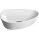 Столешница с раковиной Duravit 100, дуб карпентер, без отверстий, с раковиной Duravit Cape Cod, 50, белая