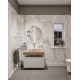 Столешница с раковиной Duravit White Tulip 43, дуб французский, 80, без отверстий + тумба 80, подвесная, матовая