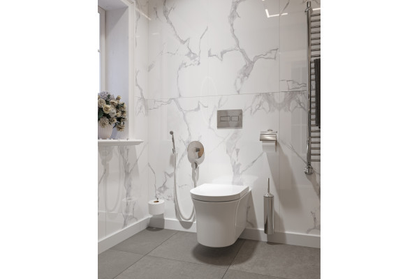 Столешница с раковиной Duravit White Tulip 43, дуб французский, 80, без отверстий + тумба 80, подвесная, матовая