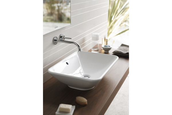 Раковина Duravit Bacino 0334520000 цвет белый, на столешницу, прямоугольная