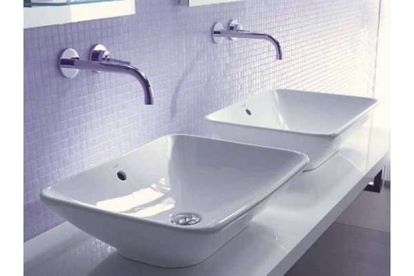 Раковина Duravit Bacino 0334520000 цвет белый, на столешницу, прямоугольная