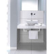 Раковина Duravit Bacino 0334520000 цвет белый, на столешницу, прямоугольная
