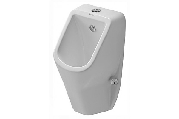 Писсуар Duravit D-Code 0828300000 с внешним подводом воды, белый, 30.5x29.5x57.5 см