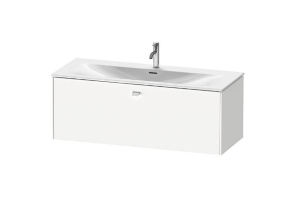 Duravit Brioso Тумба подвесная под раковину # 234412 1 выдвижное отделение 444x1220x479мм цвет White High Gloss BR421402222