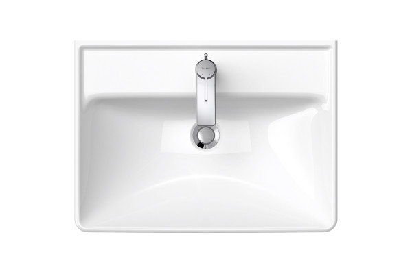 Duravit D-Neo Раковина накладная 600х440  мм с переливом с 1 отв. под смеситель цвет: белый (СПЕЦЦЕНА) 2366600000