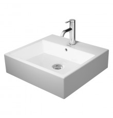 Duravit Vero Air Раковина 50cm w с площадкой с 3 отв. под смеситель на столешницу Цвет белый