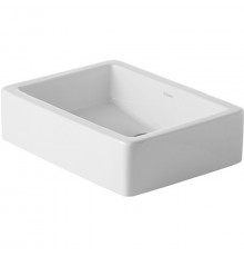 Duravit Vero Раковина шлифованный вариант без перелива без площадки под смес. включая крепление 500x380мм Цвет: Белый