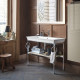 Duravit White Tulip Раковина накладная 1050х490  ммс переливом без отв. под смеситель цвет: белый 2363100060