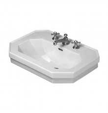 Duravit 1930 Duravit 1930 Раковина с перел. и 3 отв. под смес. 70х50х Н: 20.5см Цвет: Белый