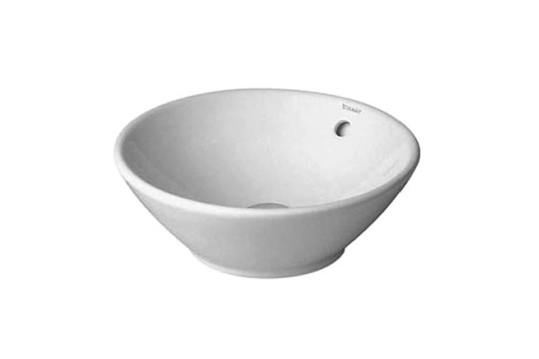 Duravit Bacino Раковина круглая 42 cm с переливом без отв под смеситель вкл. крепление цвет белый (СПЕЦЦЕНА) 0325420000