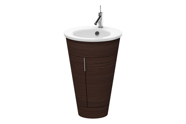 Duravit Starck 1 Тумба напольная 600x560xh825 мм для раковины #040658 с 2мя дверцами 1 полка цвет: oak S1952000505