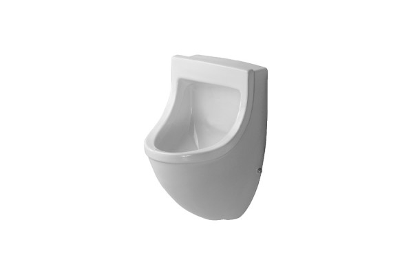 Duravit Starck 3 Писсуар подача воды сзади с вытяжкой сток внутренний вертикальный или горизонтальный включая крепление  модель без „мушки“ 330x3 0821350000
