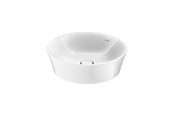 Duravit White Tulip Раковина Ø 500  мм накладная без отв под смес с керам крышкой без перелива цвет: белый 2365500070