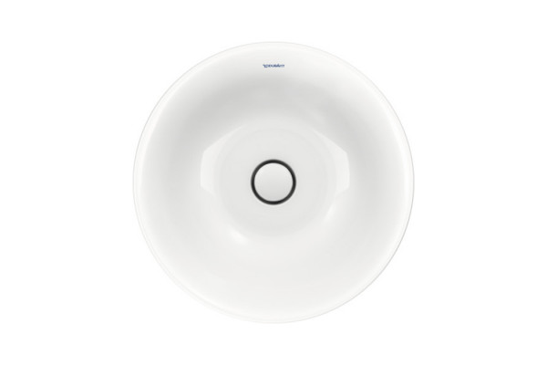 Duravit White Tulip Раковина Ø 500  мм накладная без отв под смес с керам крышкой без перелива цвет: белый 2365500070