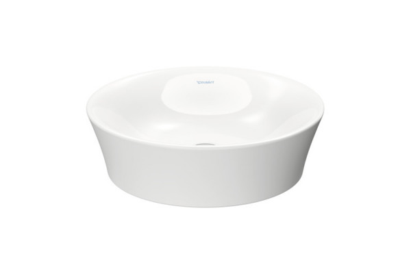 Duravit White Tulip Раковина Ø 500  мм накладная без отв под смес с керам крышкой без перелива цвет: белый 2365500070