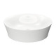 Duravit White Tulip Раковина Ø 500  мм накладная без отв под смес с керам крышкой без перелива цвет: белый 2365500070