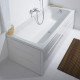 Duravit Комплект слива-перелива для ванны D-Code с центральным выпуском 790227000001000