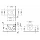 Унитаз подвесной Duravit Starck 3 45270900A1 комплект белый, овальный, 36x54 см