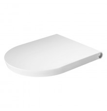 	DURAVIT WHITE TULIP Сиденье с крышкой для унитаза, с SoftClose, петли хром, цвет белый (продаем с унитазами!)