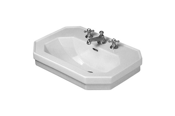 Duravit 1930 Duravit 1930 Раковина с перел. и 1 отв. под смес. 70х50х Н: 20.5см Цвет: Белый 0438700000