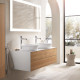 Duravit White Tulip Раковина Ø 500  мм накладная без отв под смес с керам крышкой без перелива  с WonderGliss цвет: белый 23655000701