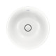 Duravit White Tulip Раковина Ø 500  мм накладная без отв под смес с керам крышкой без перелива  с WonderGliss цвет: белый 23655000701