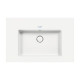 Duravit White Tulip Раковина накладная 750х490  ммс переливом с 1 отв. под смеситель с WonderGliss цвет: белый 23637500001
