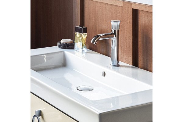 Duravit White Tulip Раковина накладная 750х490  ммс переливом с 1 отв. под смеситель с WonderGliss цвет: белый 23637500001