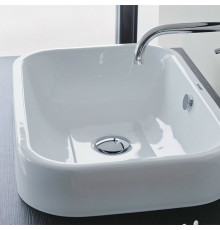 DURAVIT Happy D.2  Раковина шлифованная 60х40 см без отв под смесительсо слив переливомс креплением цвет белый. (СПЕЦЦЕНА)