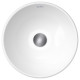 Duravit D-Neo Раковина накладная Ø 400  мм без перелива без отв под смес с WonderGliss цвет: белый 23714000701