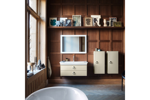 Duravit White Tulip Смеситель для раковины на 1 отв. без донного клапана h=217мм излив 125мм цвет: хром WT1020002010