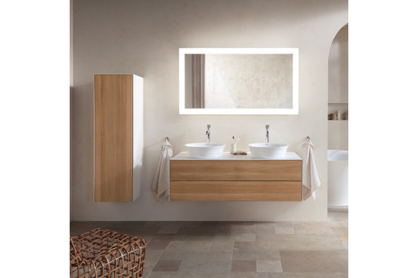 Duravit White Tulip Смеситель для раковины на 1 отв. без донного клапана h=217мм излив 125мм цвет: хром WT1020002010