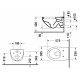 Унитаз подвесной Duravit Architec 2546090064 белый, овальный, 36.6x57.5 см