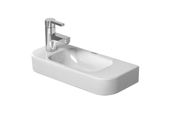 DURAVIT Happy D.2  Раковина 50х22 см с 1 отв под смеситель слева SXбез  слив перелива цвет белый. 0711500009
