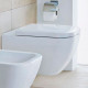 DURAVIT Happy D.2  Унитаз подвесной  безободковый 540х365 мм   с креплением цвет белый с покрытием WonderGliss (СПЕЦЦЕНА) 22220900001