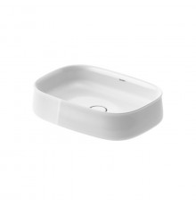 Duravit Bacino Раковина Zencha накладная 55х39х14 см без отв под смеситель цвет белый гляневый